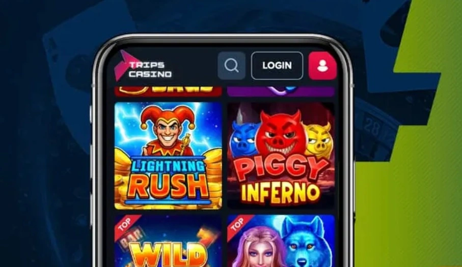 Trips Casino App Screenshot